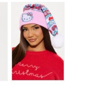 Hello Kitty Pink Winter Hat
